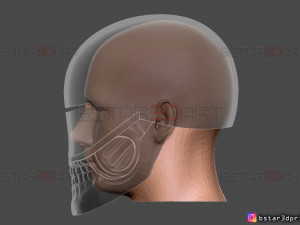 bloodsport mask - the suicide squad - dc comics cosplay 3d print model 3D Принт Модель