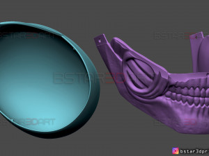 bloodsport mask - the suicide squad - dc comics cosplay 3d print model 3D Принт Модель