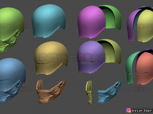 bloodsport mask - the suicide squad - dc comics cosplay 3d print model 3D Принт Модель