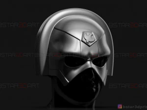 peacemarker helmet - the suicide squad - dc comics 3d print model 3D Print Model