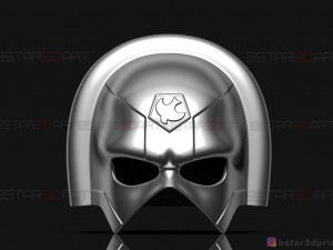 peacemarker helmet - the suicide squad - dc comics 3d print model Model Cetak 3D