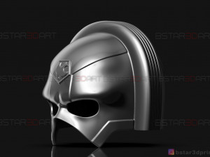 peacemarker helmet - the suicide squad - dc comics 3d print model Model Cetak 3D