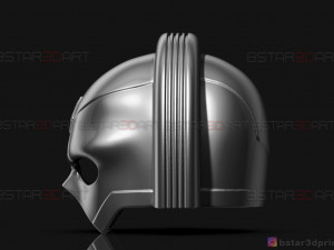 peacemarker helmet - the suicide squad - dc comics 3d print model Model Cetak 3D