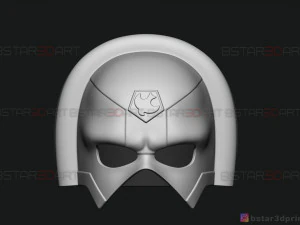 peacemarker helmet - the suicide squad - dc comics 3d print model 3D Print Model