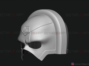 peacemarker helmet - the suicide squad - dc comics 3d print model Model Cetak 3D