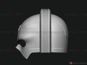 peacemarker helmet - the suicide squad - dc comics 3d print model Model Cetak 3D