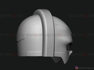 peacemarker helmet - the suicide squad - dc comics 3d print model Model Cetak 3D