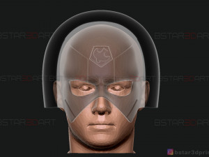 peacemarker helmet - the suicide squad - dc comics 3d print model Model Cetak 3D