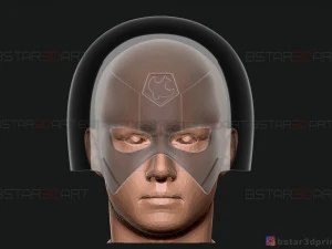 peacemarker helmet - the suicide squad - dc comics 3d print model 3D Print Model