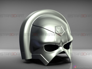 peacemarker helmet - the suicide squad - dc comics 3d print model Model Cetak 3D
