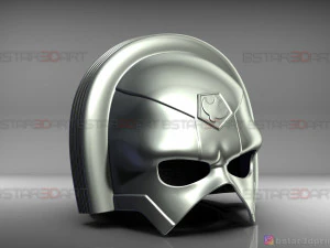 peacemarker helmet - the suicide squad - dc comics 3d print model 3D Print Model