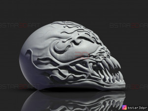 venom carnage mask - venom 2021 - marvel comics cosplay 3d print model 3D Print Model