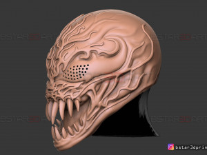 venom carnage mask - venom 2021 - marvel comics cosplay 3d print model 3D Print Model