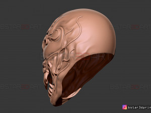 venom carnage mask - venom 2021 - marvel comics cosplay 3d print model 3D Print Model