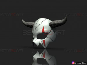shin ah mask - akatsuki no yona wearable cosplay 3d print model 3D Print Model