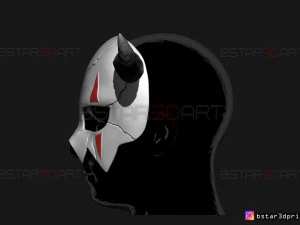 shin ah mask - akatsuki no yona wearable cosplay 3d print model 3D Print Model