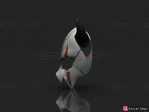 shin ah mask - akatsuki no yona wearable cosplay 3d print model 3D Print Model