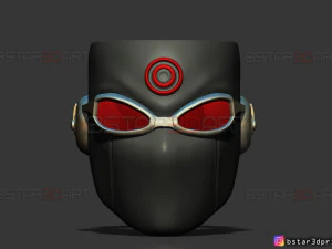 ultimate hawkeye mask - marvel comics cosplay 3d print model 3D Print Model