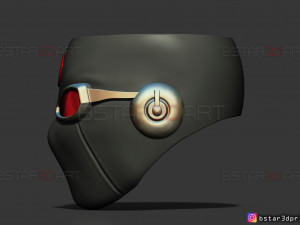 ultimate hawkeye mask - marvel comics cosplay 3d print model 3Dプリントモデル