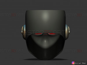 ultimate hawkeye mask - marvel comics cosplay 3d print model 3Dプリントモデル