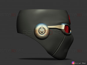 ultimate hawkeye mask - marvel comics cosplay 3d print model 3Dプリントモデル