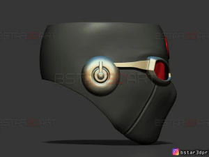 ultimate hawkeye mask - marvel comics cosplay 3d print model 3D Print Model