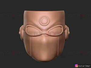 ultimate hawkeye mask - marvel comics cosplay 3d print model 3D Print Model