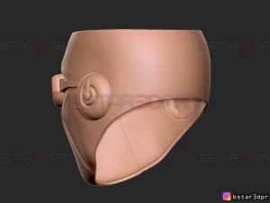 ultimate hawkeye mask - marvel comics cosplay 3d print model 3D Print Model
