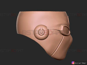 ultimate hawkeye mask - marvel comics cosplay 3d print model 3D Print Model