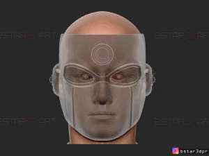 ultimate hawkeye mask - marvel comics cosplay 3d print model 3D Print Model
