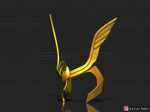 worthy loki crown - loki helmet - marvel comics cosplay 3d print model Modelo de impresión 3D