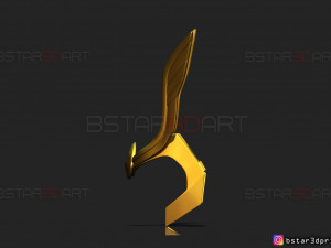 worthy loki crown - loki helmet - marvel comics cosplay 3d print model Modelo de impresión 3D
