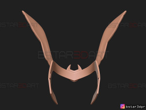 worthy loki crown - loki helmet - marvel comics cosplay 3d print model Modelo de impresión 3D