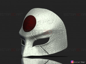 katana mask - the suicide squad - dc comics cosplay 3d print model Modelo de Impressão 3D