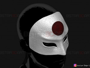 katana mask - the suicide squad - dc comics cosplay 3d print model Modelo de Impressão 3D