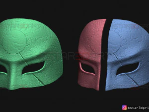 katana mask - the suicide squad - dc comics cosplay 3d print model 3D Print Model