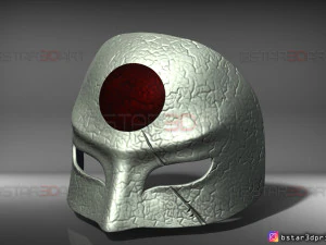 katana mask - the suicide squad - dc comics cosplay 3d print model 3D Print Model