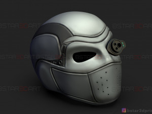 deadshot - the suicide squad - dc comics cosplay 3d print model 3D-Druckmodell