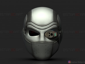 deadshot - the suicide squad - dc comics cosplay 3d print model 3D-Druckmodell