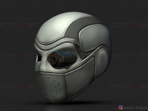 deadshot - the suicide squad - dc comics cosplay 3d print model 3D-Druckmodell