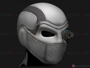 deadshot - the suicide squad - dc comics cosplay 3d print model 3D-Druckmodell