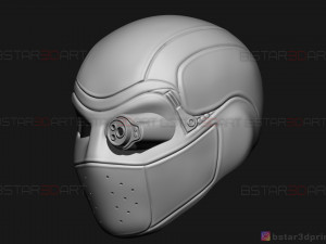 deadshot - the suicide squad - dc comics cosplay 3d print model 3D-Druckmodell