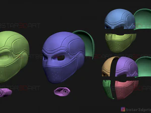 deadshot - the suicide squad - dc comics cosplay 3d print model 3D Print Model