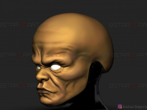 the watcher mask - marvel comics 3d print model 3D Baskı Modeli