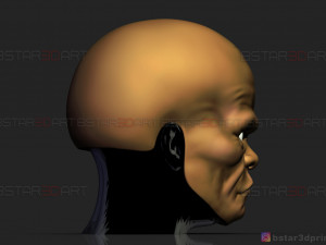 the watcher mask - marvel comics 3d print model 3D Baskı Modeli