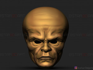 the watcher mask - marvel comics 3d print model 3D Baskı Modeli
