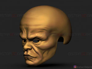 the watcher mask - marvel comics 3d print model 3D Print Model