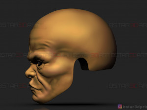 the watcher mask - marvel comics 3d print model 3D Baskı Modeli