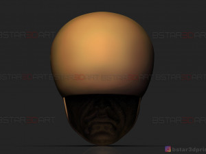 the watcher mask - marvel comics 3d print model 3D Baskı Modeli