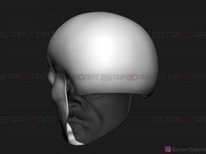 the watcher mask - marvel comics 3d print model 3D Baskı Modeli